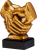 Statuetka odlewana złoty uścisk dłoni 17 cm - RFST2089_G.png