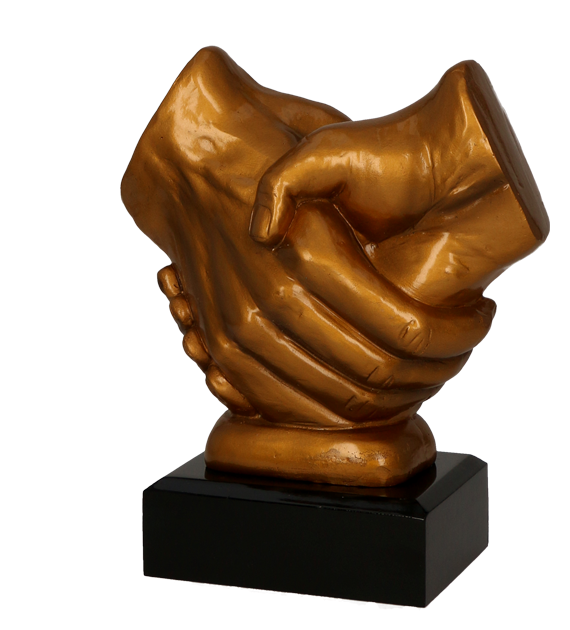 Trofeum sportowe statuetka Fair Play złota - RFST2089_G.png