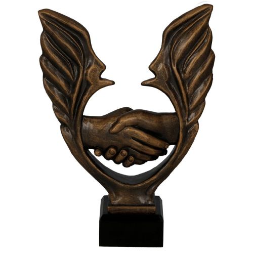 Trofeum biznesowe symbol współpracy i rozwoju - RFST3060-BR.jpeg