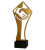 Nowoczesne trofeum metalowe ażurowy uścisk dłoni - ML-HUG-BOK.png
