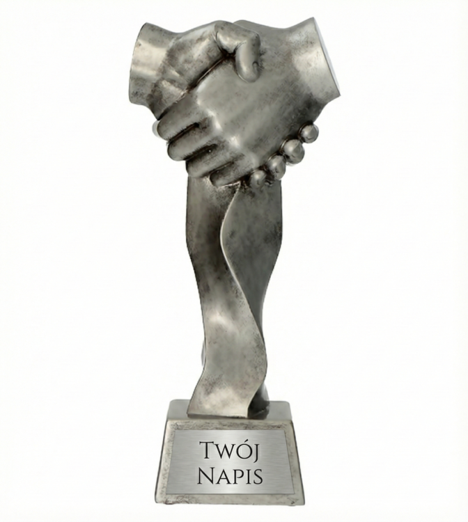 Statuetka uścisk dłoni z grawerem na zamówienie - rfst3019-gr.png