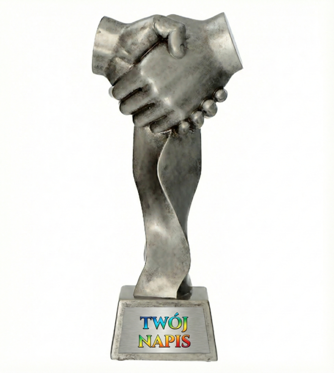Elegancka figurka dłonie podziękowanie dla kontrahenta - rfst3019-lux.png