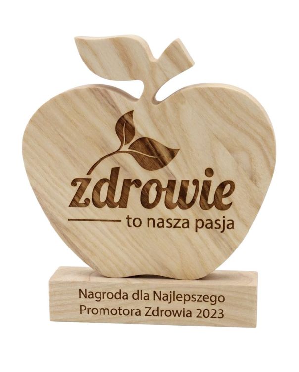 Trofeum promowanie zdrowia i ekologii kształt owocu - aw001-gr.jpg